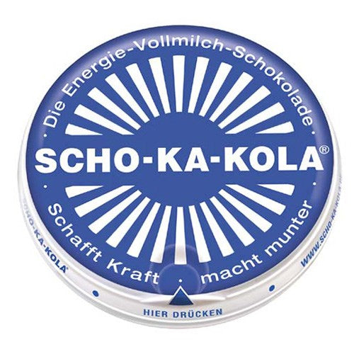 Paquete de chocolate energético Scho-Ka-Kola amargo 100 g