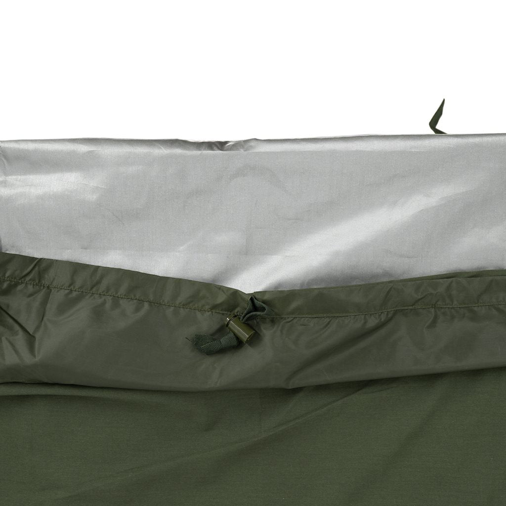 Funda bivac MK2 belga verde para saco de dormir militar