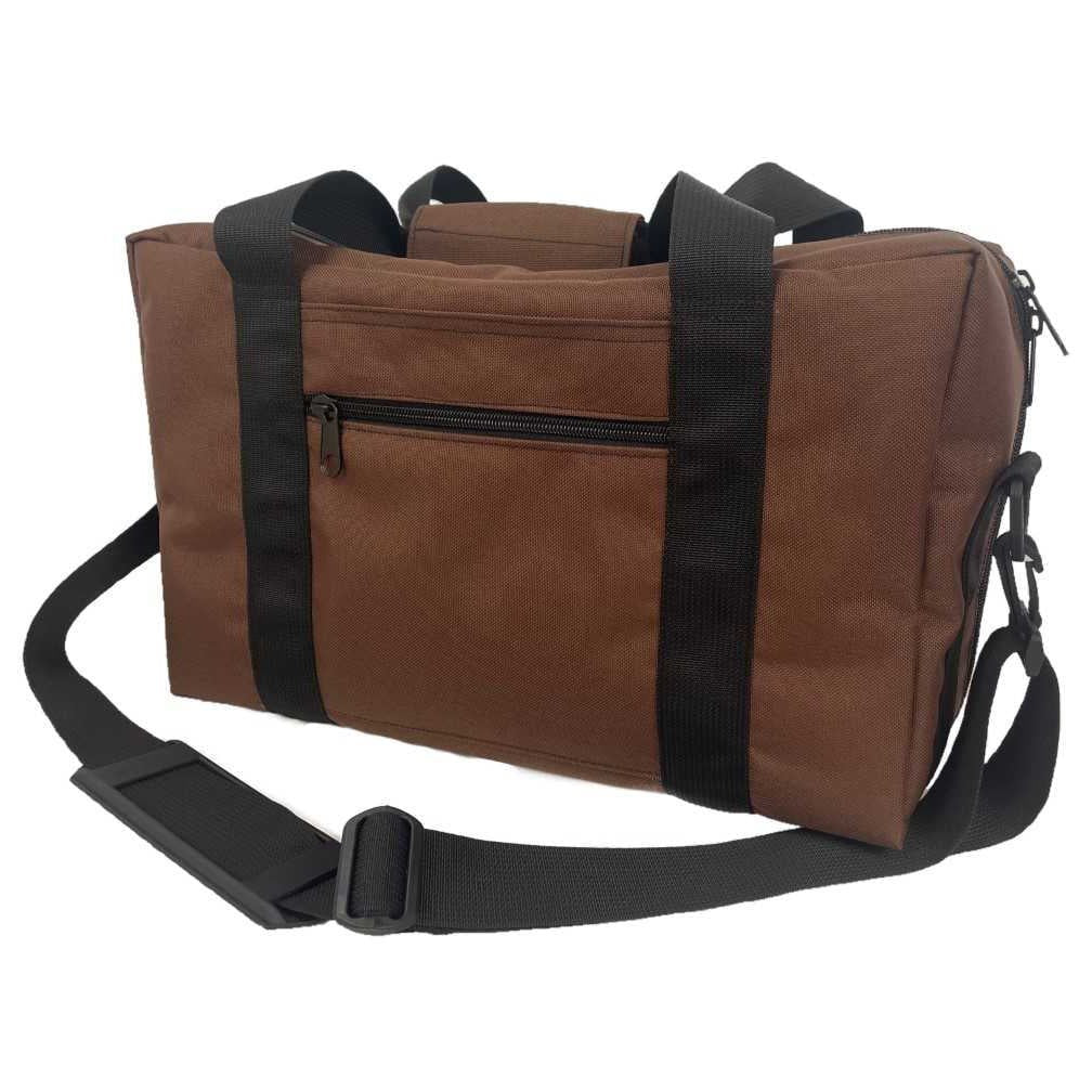 Bolsa de tiro modelo 405 negra con bolsa interior extraíble y bolsillo exterior para accesorios
