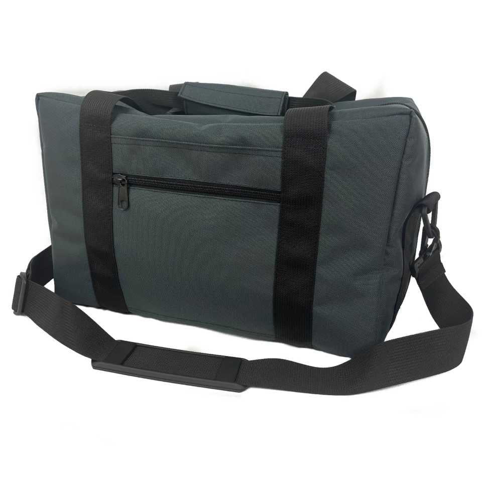 Bolsa de tiro modelo 405 negra con bolsa interior extraíble y bolsillo exterior para accesorios