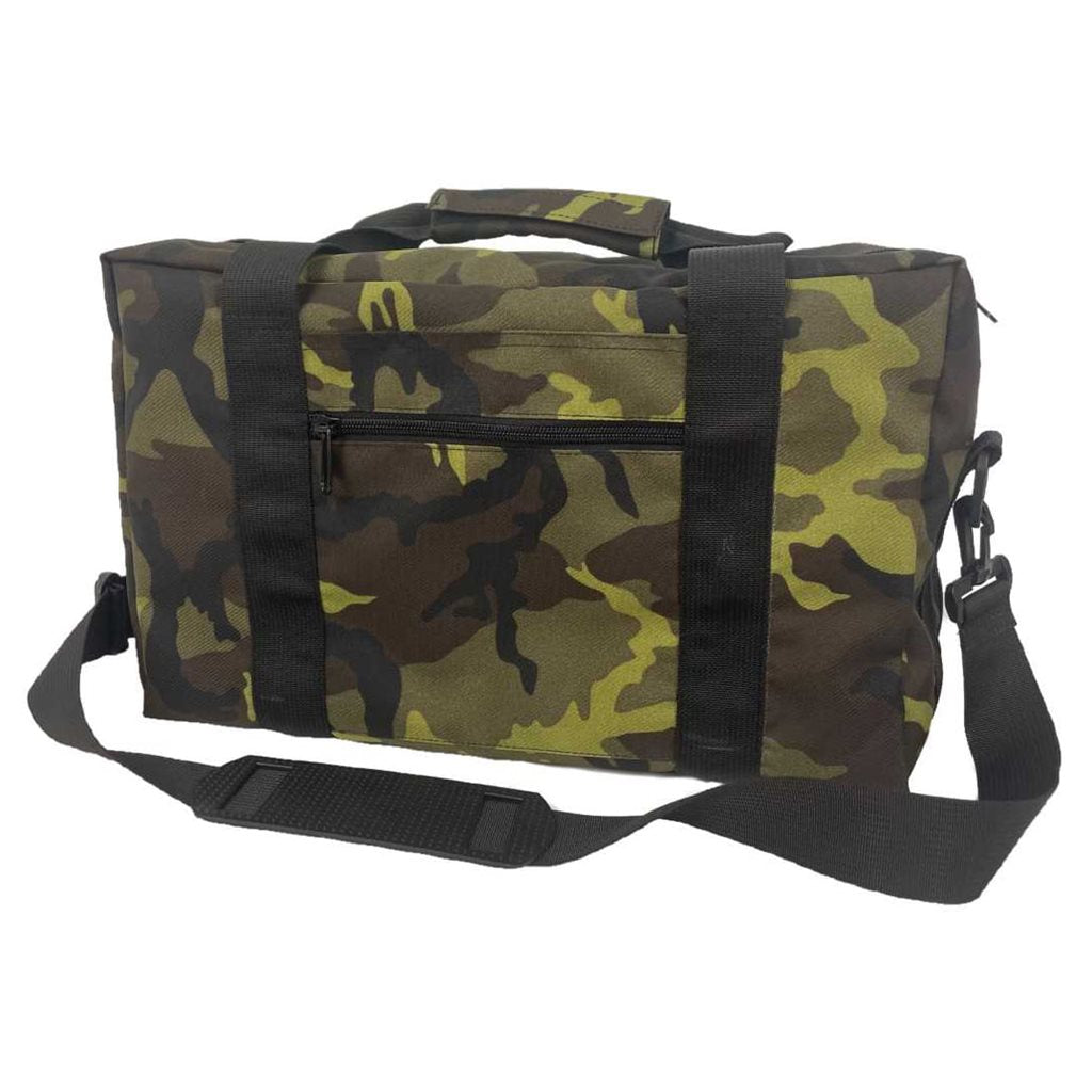 Bolsa de tiro modelo 405 negra con bolsa interior extraíble y bolsillo exterior para accesorios
