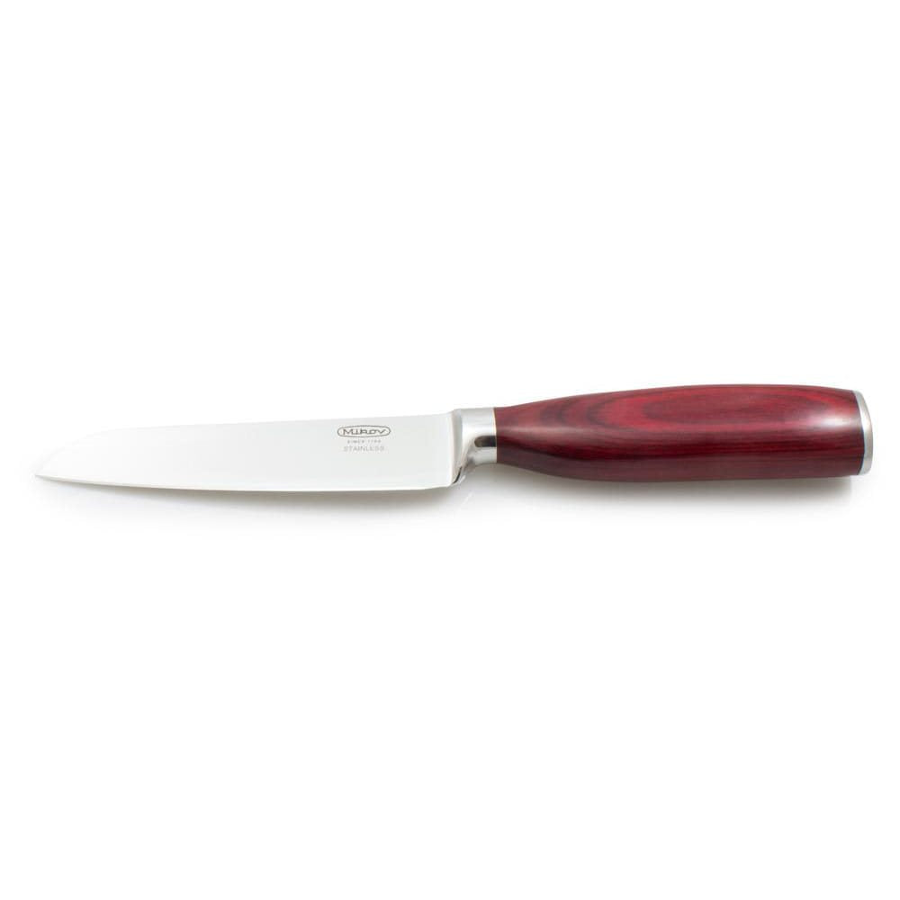 Cuchillo para fruta RUBY de MIKOV con hoja de acero inoxidable DIN 1.4116 y mango de madera