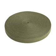 Cinta de cinturón Kurta negra 3 cm x 45 m en rollo, tejido 100% algodón