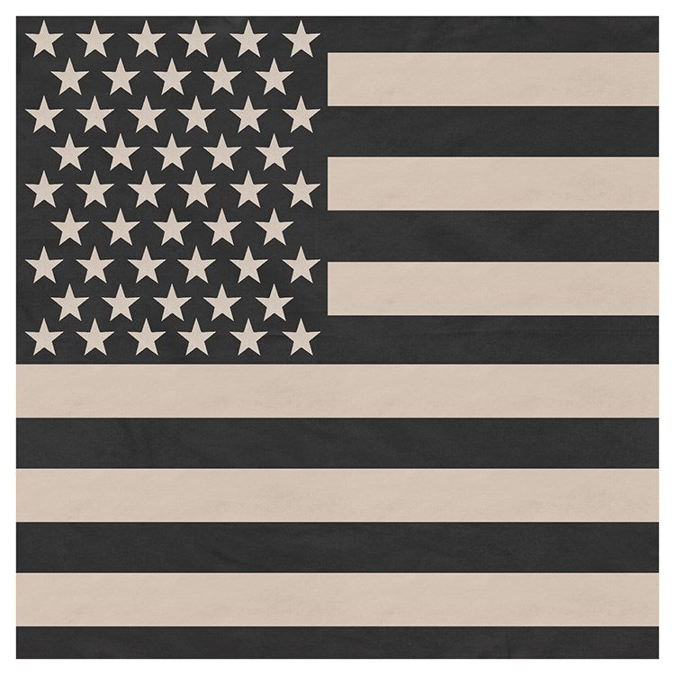 Pañuelo bandera USA 55 x 55 cm Desert, cuatro puntas de algodón