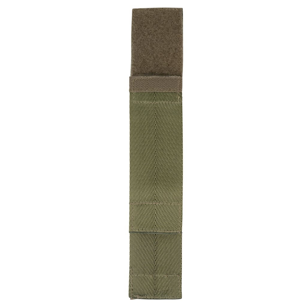 Correa para reloj COMMANDO nylon negra con funda y cierre de velcro