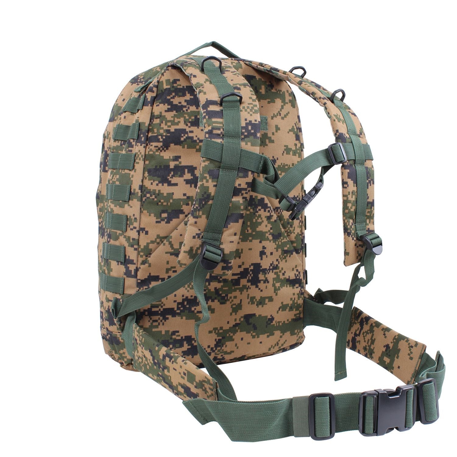 Mochila MOLLE II Assault 3 días ACU Digital ROTHCO en 600D polyester