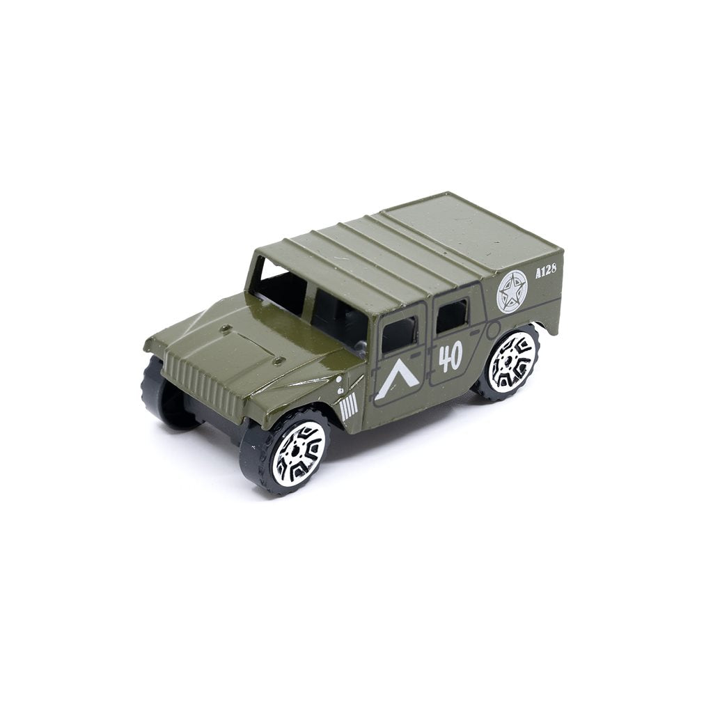 Modelo HUMVEE juguete verde