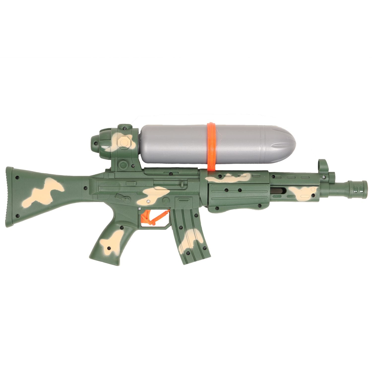 Fusil de juguete TYPE 89 de plástico camuflado con cargador de agua, 480 mm