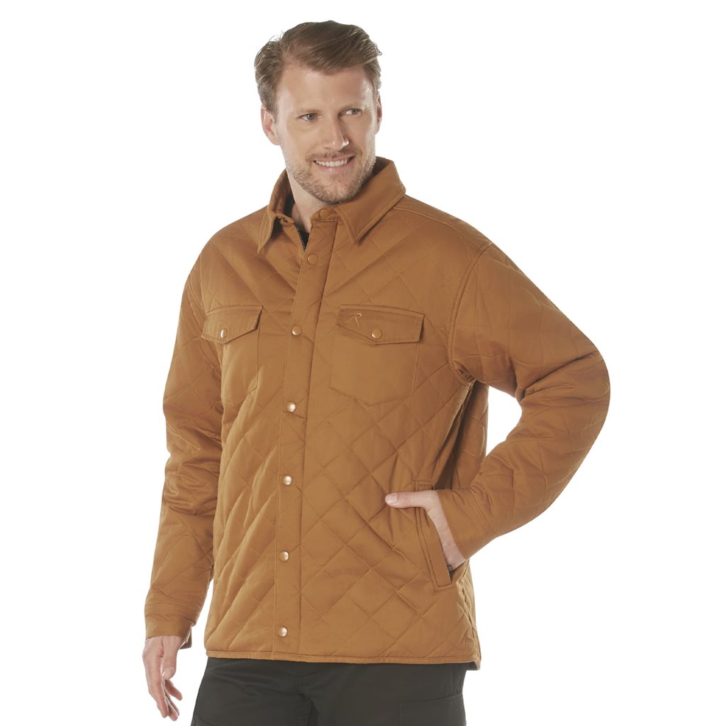 Chaqueta acolchada DIAMOND QUILT de algodón para hombre