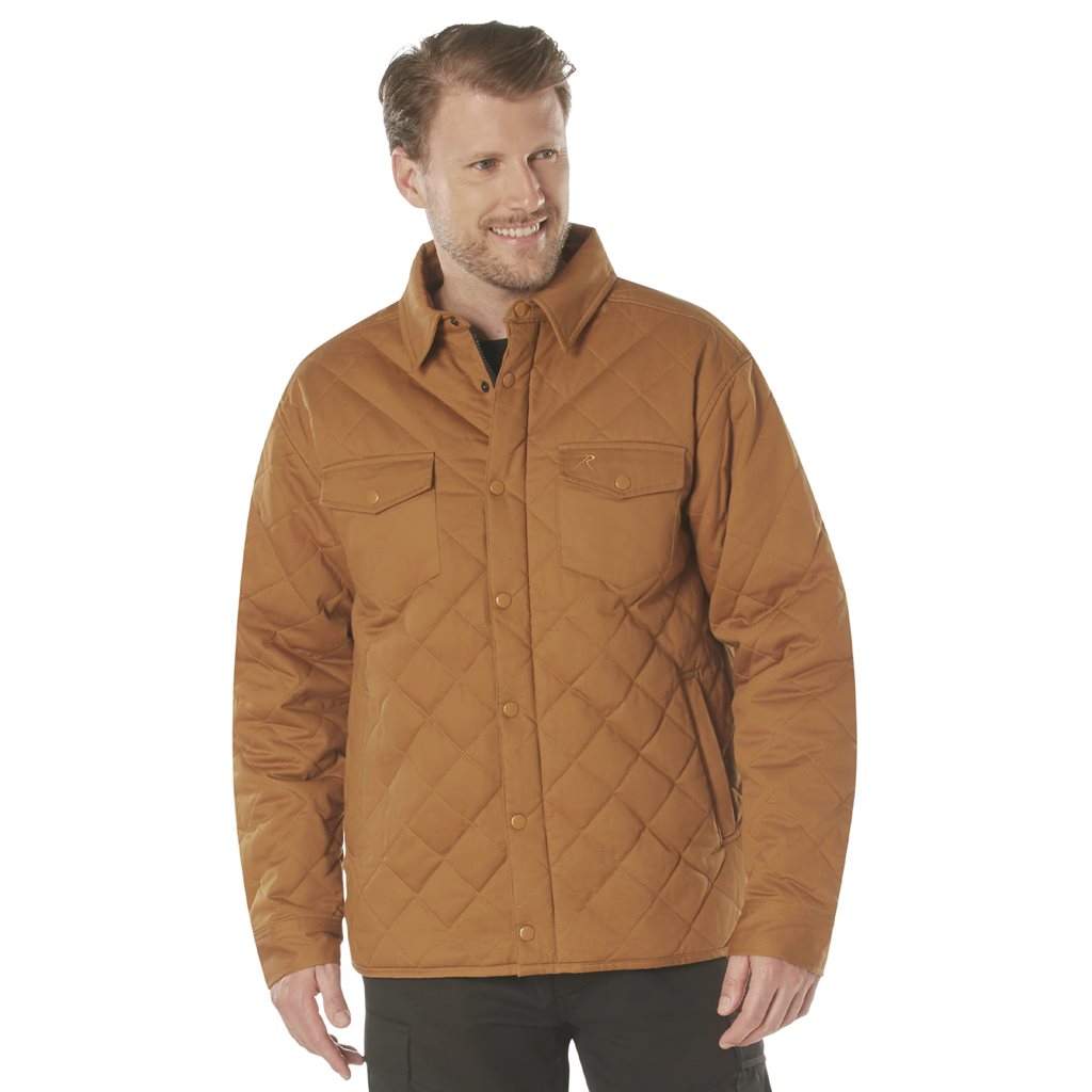 Chaqueta acolchada DIAMOND QUILT de algodón para hombre