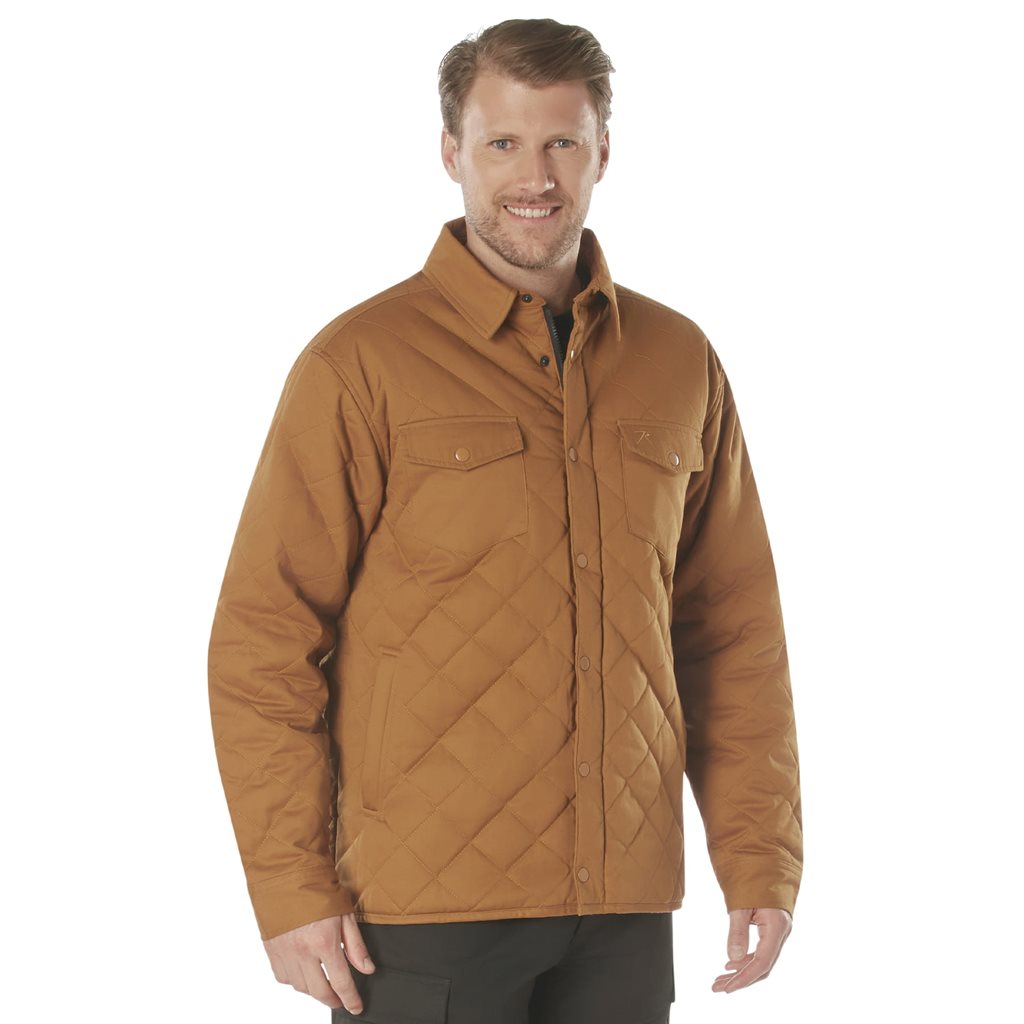 Chaqueta acolchada DIAMOND QUILT de algodón para hombre