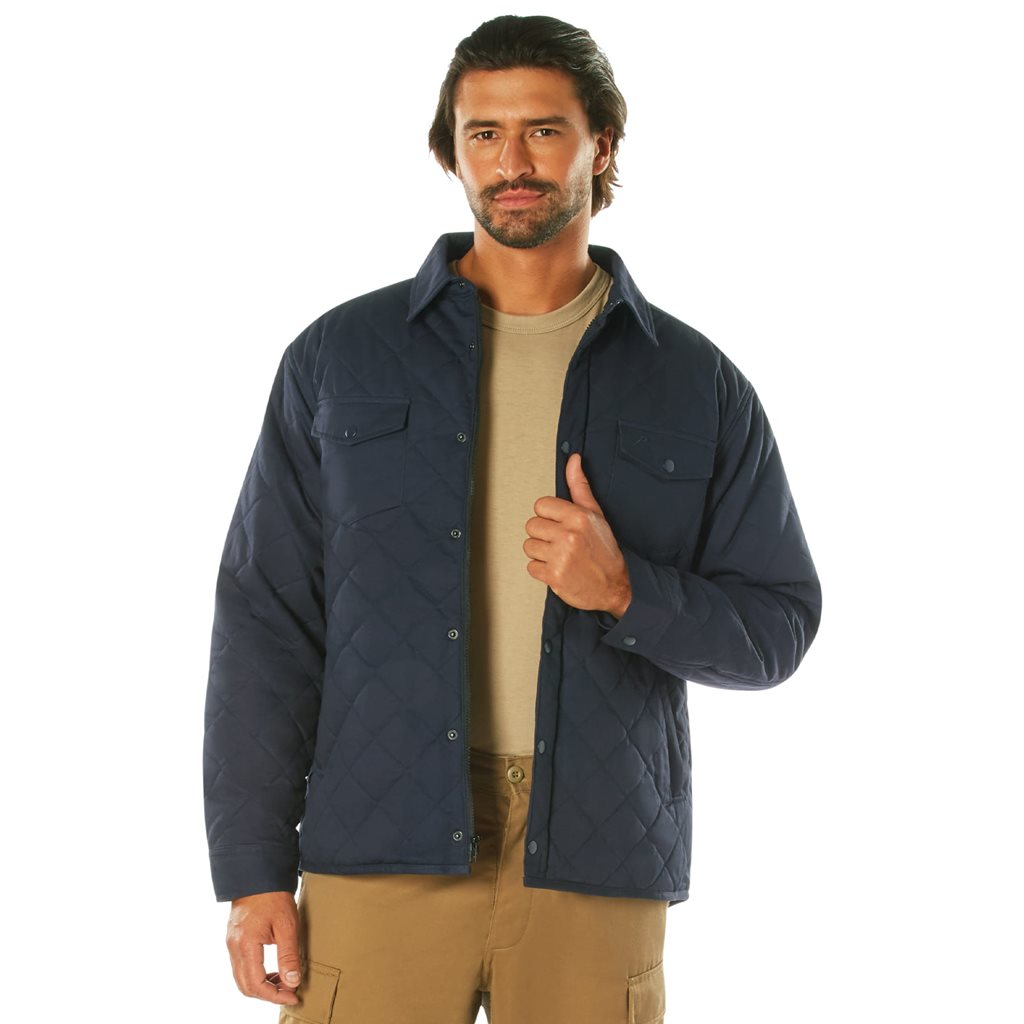 Chaqueta acolchada Diamond Quilt de algodón - imagen del producto