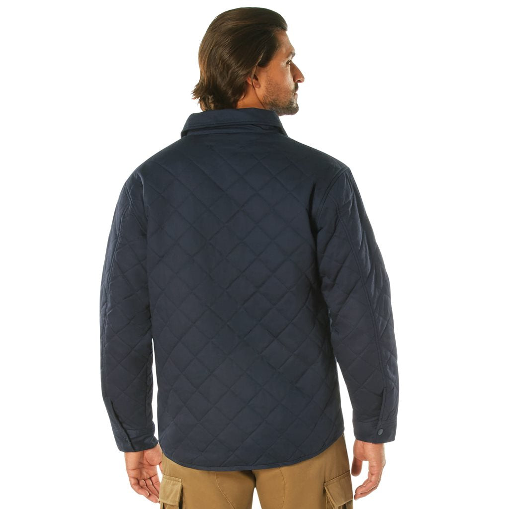 Chaqueta acolchada Diamond Quilt de algodón - imagen del producto