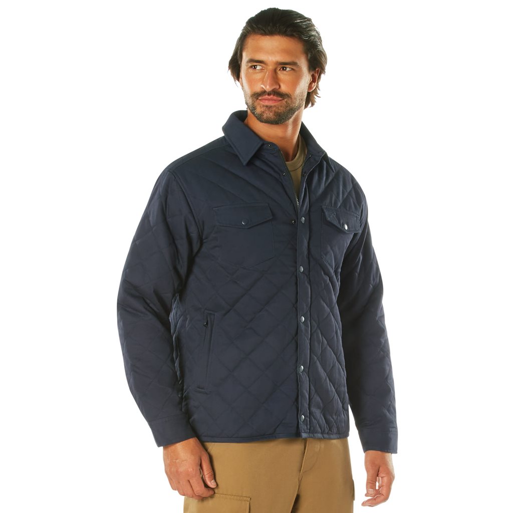 Chaqueta acolchada Diamond Quilt de algodón - imagen del producto