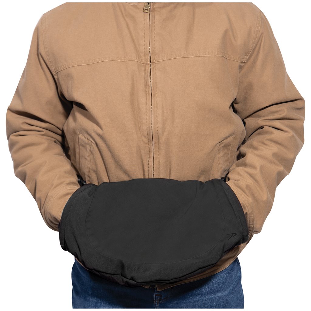 Calentador de manos MUFFLER softshell negro