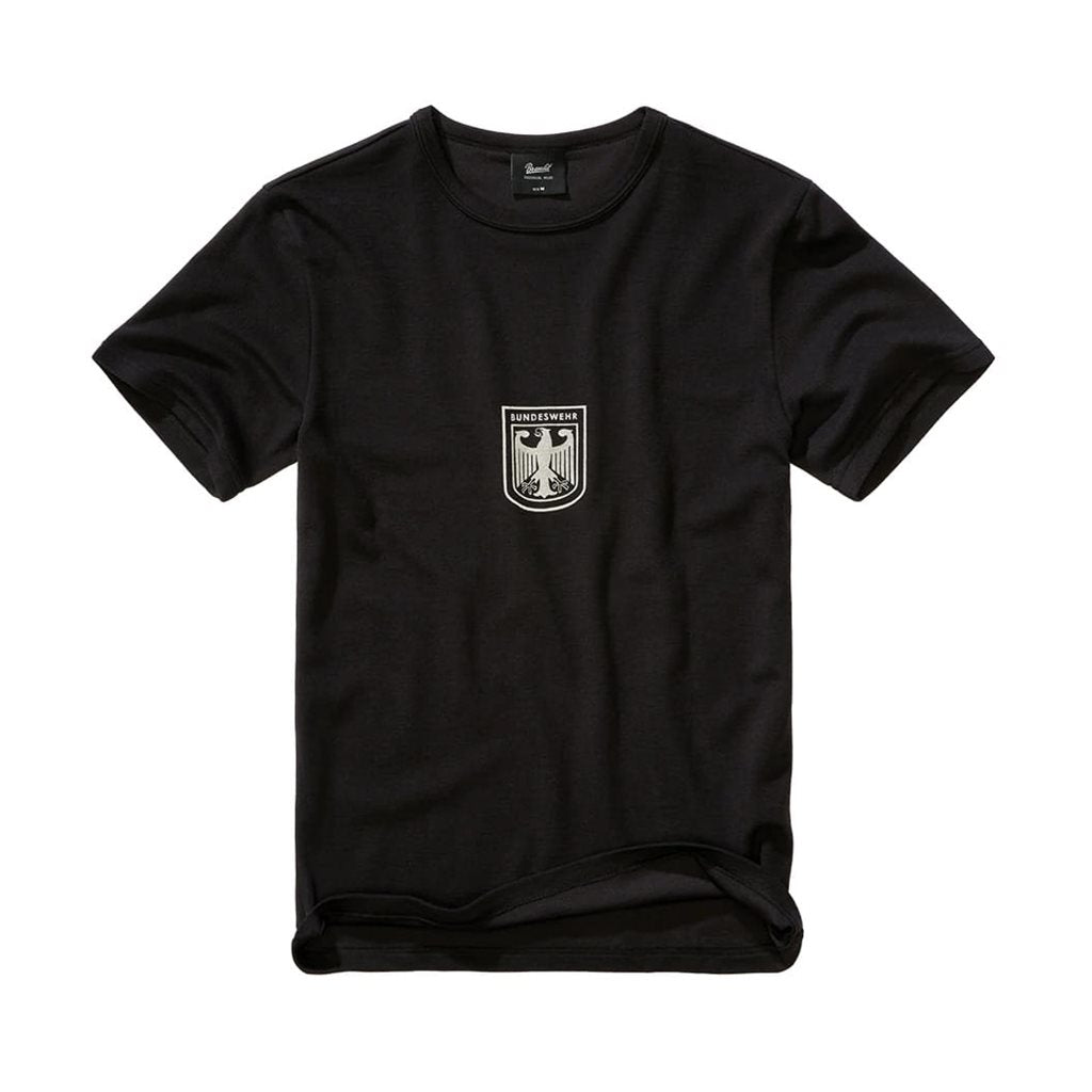 Camiseta BW deportiva negra, manga corta
