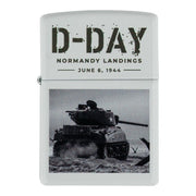 Encendedor ZIPPO D-Day Sherman de gasolina, vista del producto