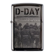 Encendedor ZIPPO D-DAY Normandy de gasolina conmemorativo del Desembarco de Normandía