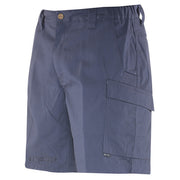 Pantalones cortos tácticos 24-7 Simply Tactical Cargo azules con cintura elástica y cuña en la entrepierna