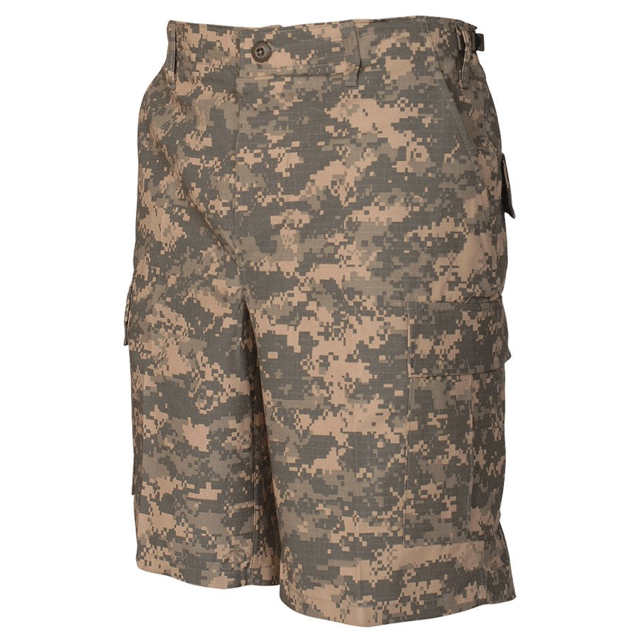 Shorts BDU rip-stop AT-DIGITAL Tru-Spec, algodón rip-stop, bolsillos y ajuste de cintura