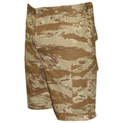 Bermudas TRU-SPEC BDU rip-stop Desert Tiger Stripe con bolsillos cargo y ajuste de cintura