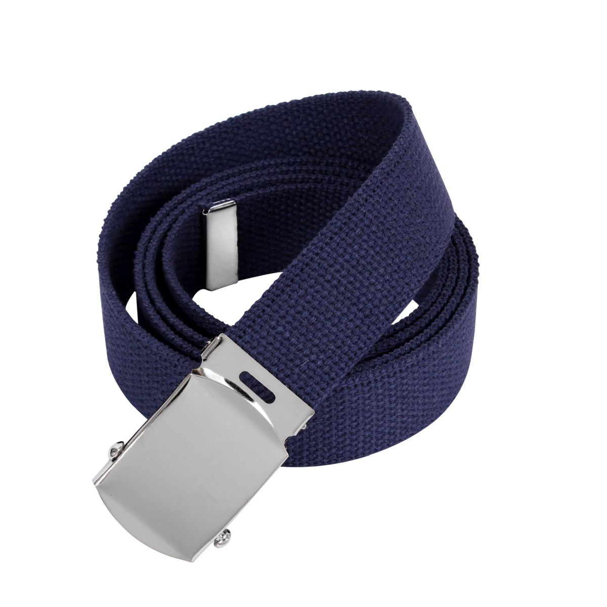 Cinturón US azul 160 cm con hebilla plateada - 4264CHR-BLU