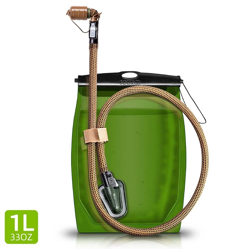 Bolsa de hidratación 1L Kangaroo SOURCE COYOTE vista del depósito