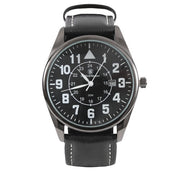 Reloj SMITH & WESSON Civilian negro con correa de cuero