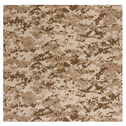 Pañuelo 68 x 68 cm JUMBO DIGITAL DESERT impreso en una cara, 100% algodón