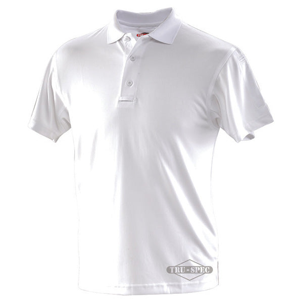 Polo TRU-SPEC 24-7 PERFORMANCE manga corta blanco