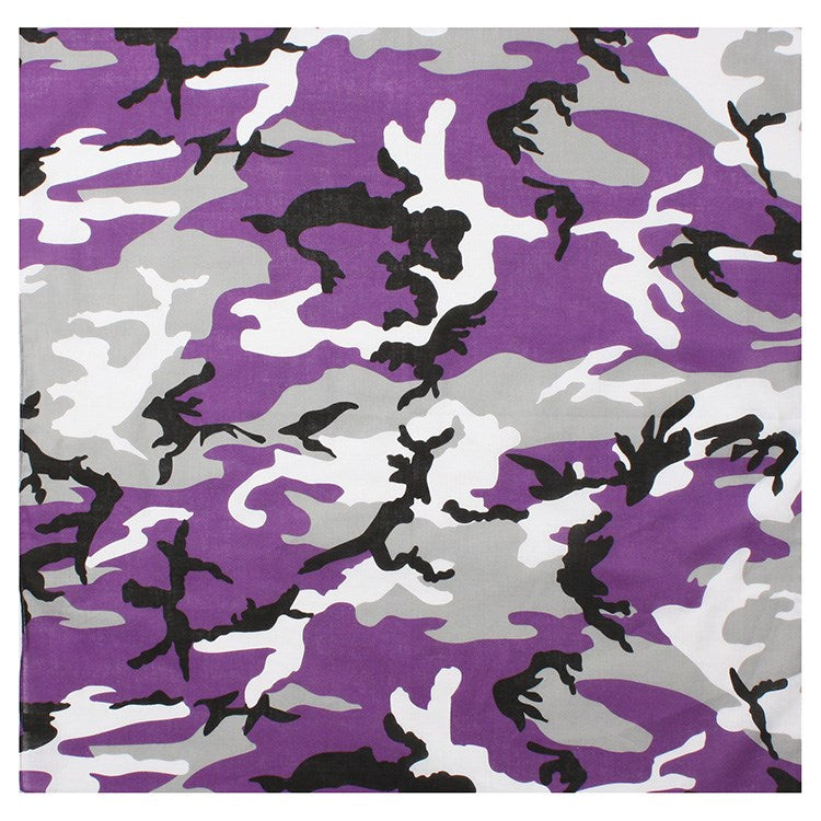 Pañuelo cuadrado Jumbo 68 x 68 cm, algodón 100%, estampado en una cara