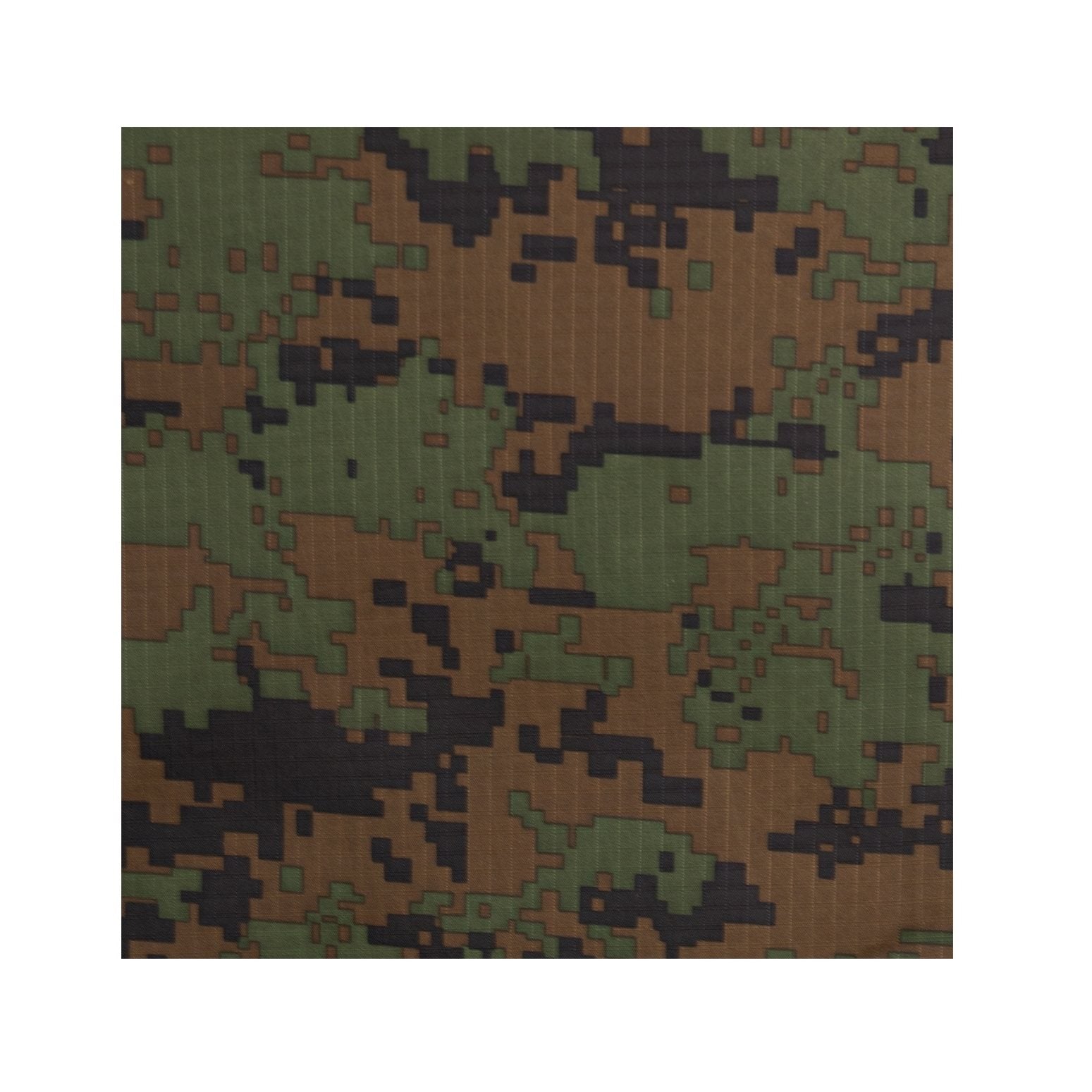 Poncho US rip-stop 140 x 225 cm Digital Woodland, impermeable con capucha