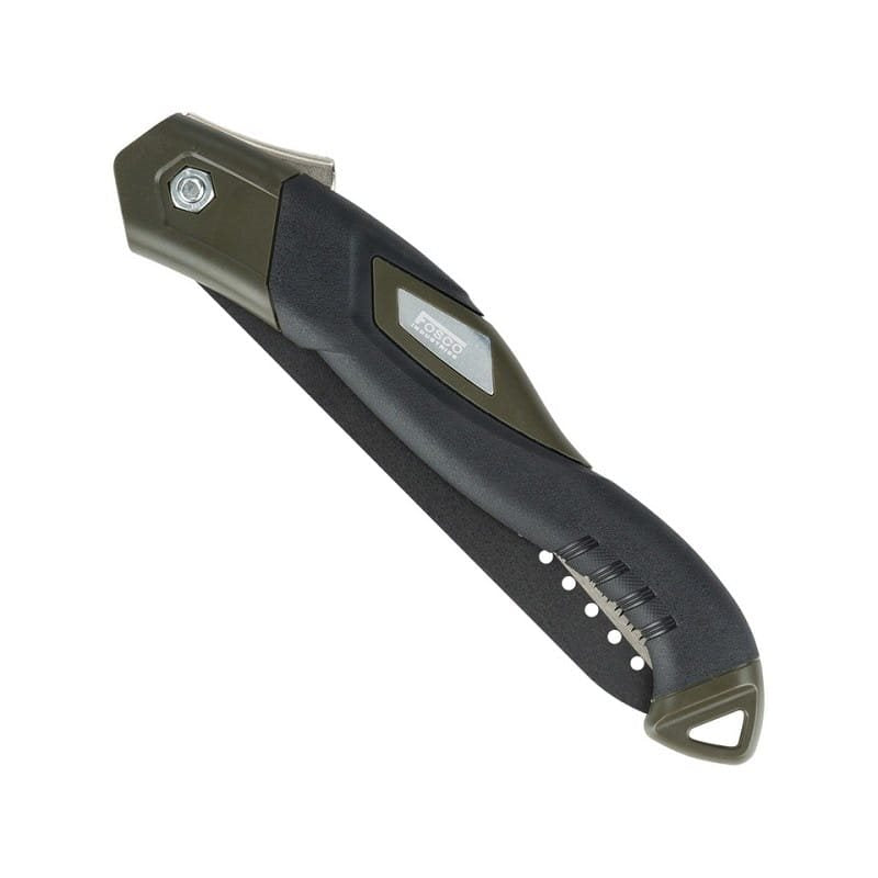 Sierra plegable OUTDOOR con hoja de acero SK5 y mango ABS/TPR
