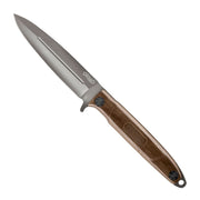 Cuchillo BLUE WOOD de hoja fija con funda para cinturón