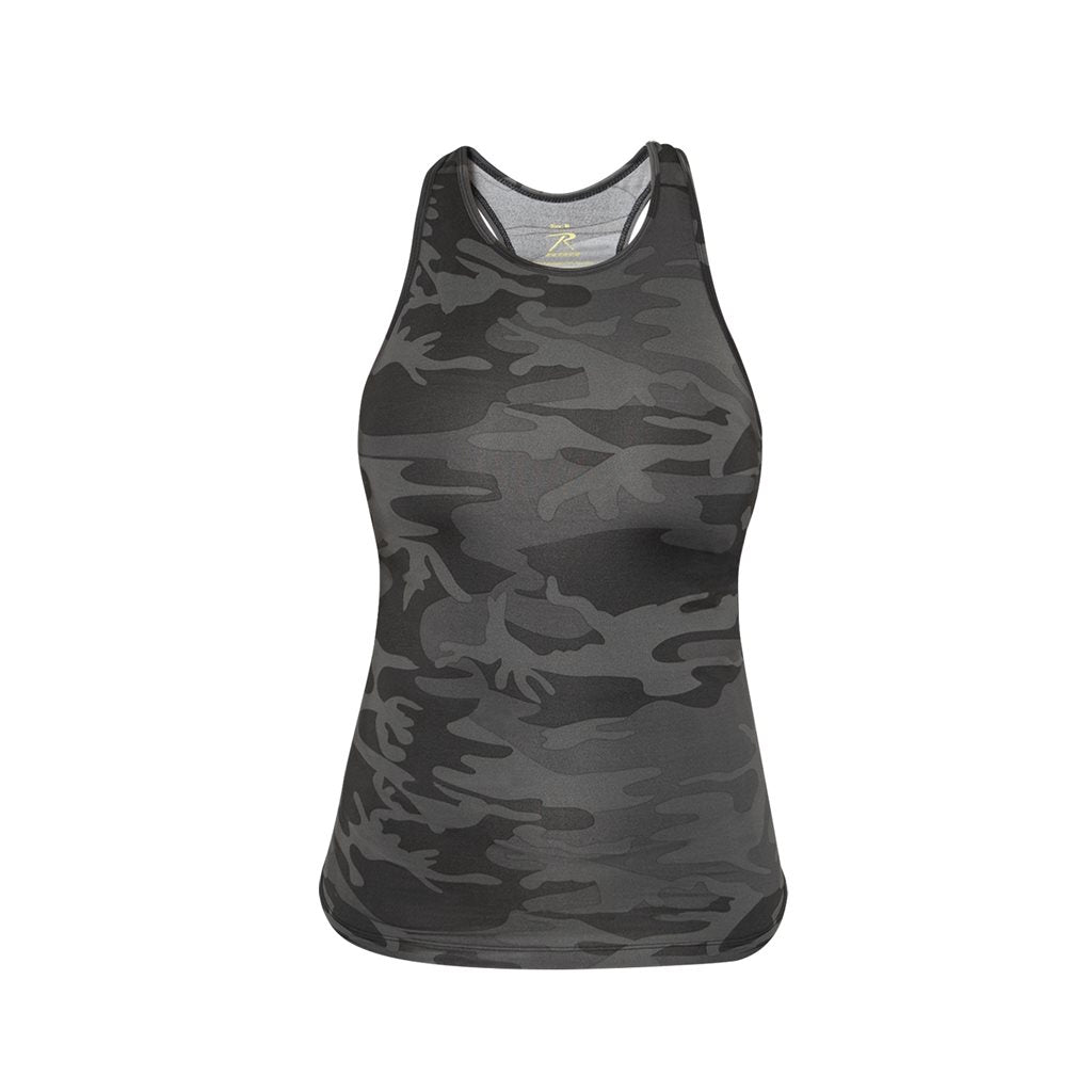 Camiseta sin mangas WORKOUT para mujer, 90% poliéster 10% spandex, secado rapido