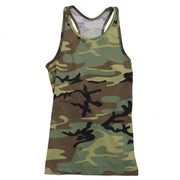 Top deportivo mujer WORKOUT WOODAND en tejido técnico 90% poliester 10% spandex que evacua el sudor y seca rapido