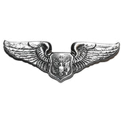 Insignia Pilot Aviator plateado mate - odznak Army Aviator