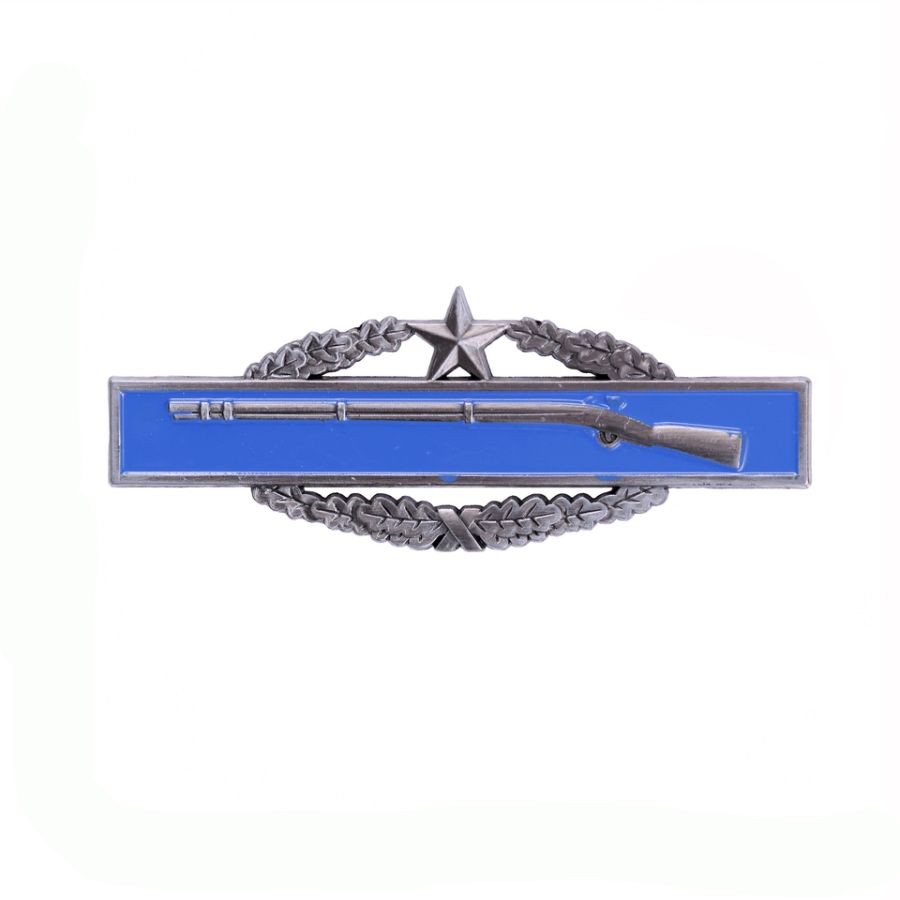 Insignia de combate US Infantry 2nd azul (CIB), original, modelo /pistol/
