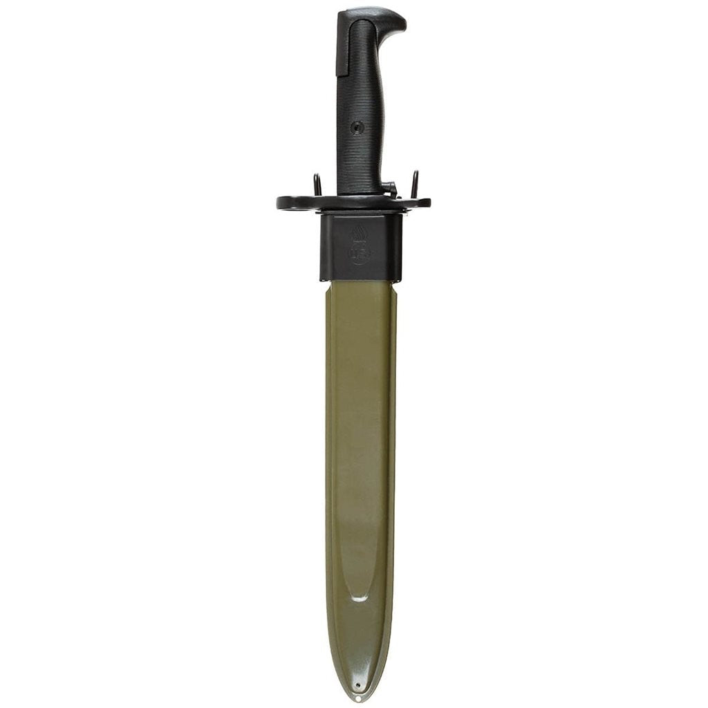 Bajoneta réplica US M1 para Garand con funda, longitud total 40 cm, hoja 25 cm