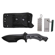 Cuchillo OPERATION SCORPION hoja fija Camo II con empuñadura camuflada y funda de nylon