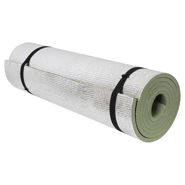 Esterilla con capa de aluminio 180 cm verde