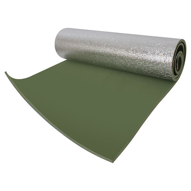 Esterilla con capa de aluminio 180 cm verde