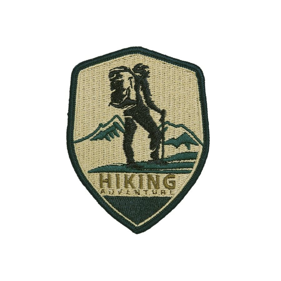 Parche 'Hiking Adventure' con adhesivo - aprox. 8 x 6 cm