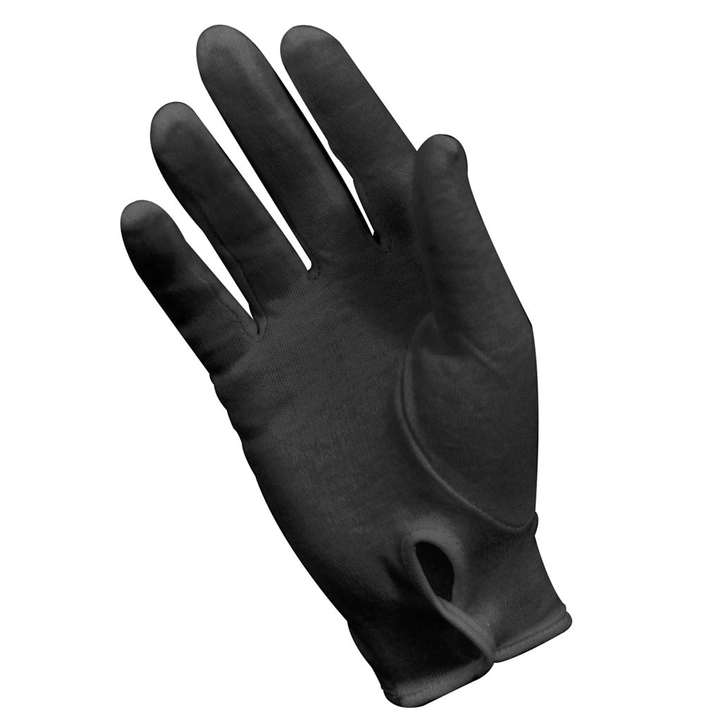 Guantes de algodón negros para uniforme ceremonial