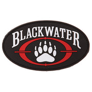 Parche PVC 3D BLACKWATER 11 x 6,5 cm con velcro