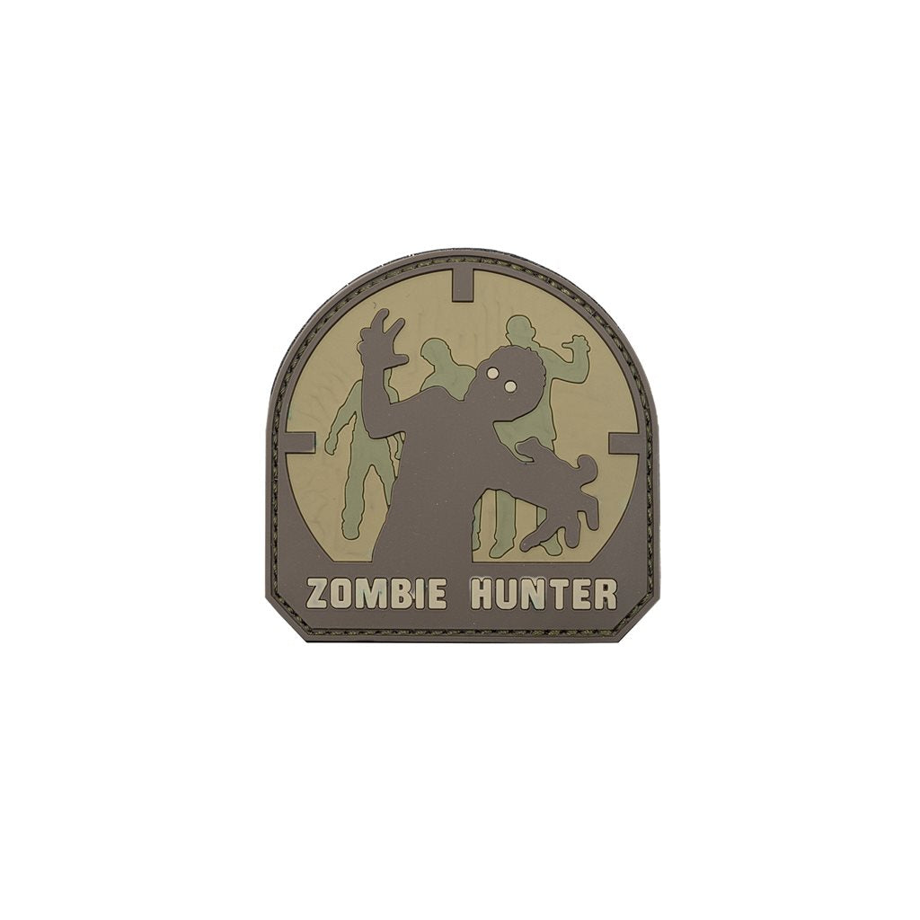 Parche ZOMBIE HUNTER plástico ARID 6,8 x 6,7 cm con velcro