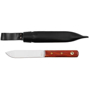 Cuchillo BW Matrosen réplica con mango de madera, longitud 23,5 cm, hoja 12,5 cm