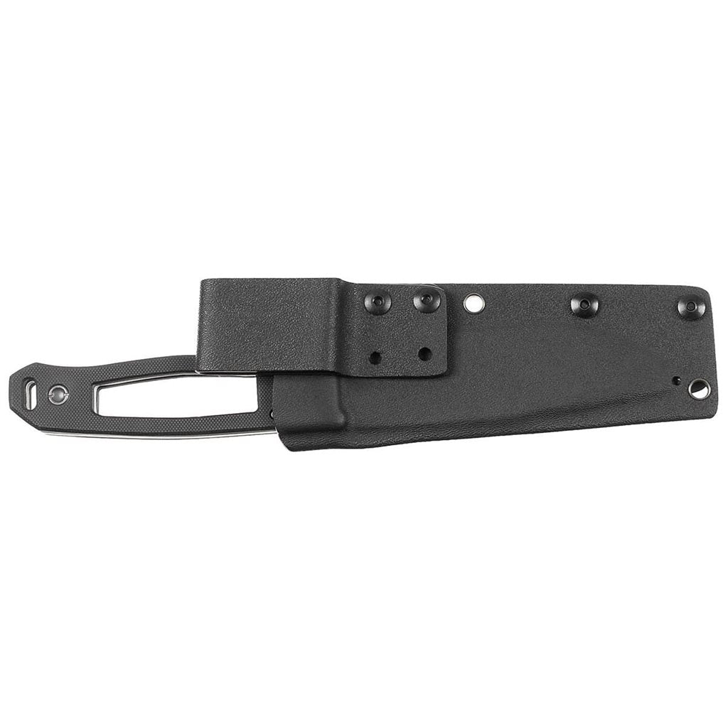 Cuchillo fijo SCORPION G10 con funda Kydex y ferrocerio - cuchillo de supervivencia ligero