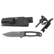 Cuchillo fijo SCORPION G10 con funda Kydex y ferrocerio - cuchillo de supervivencia ligero