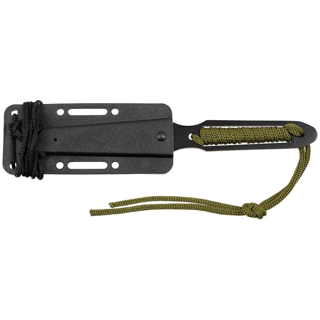 Cuchillo Action II paracord, 20 cm total, hoja 8,5 cm, con funda incluida